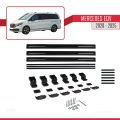 Mercedes EQV (W447) 2020 ve Sonrası ile Uyumlu BASIC Model Ara Atkı Tavan Barı Siyah 3 Adet