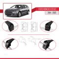 Ford Mondeo 4 (CD391) 2014-2022 Arası ile Uyumlu ACE-2 Ara Atkı Tavan Barı Siyah 2 Adet