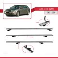 A4 (B6) Avant 2002-2004 Arası ile Uyumlu BASIC Model Ara Atkı Tavan Barı Gri 2 Adet