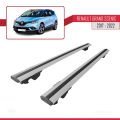 Renault Grand Scenic 4 2017-2022 Arası ile Uyumlu HOOK Model Ara Atkı Tavan Barı Gri 2 Adet
