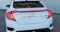 Honda Civic Fc5 Uyumlu Yedek Parça 2016-2021 Hareketli Sinyalli Led Stop Ve Spoiler Takımı Kırmızı