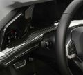 Volkswagen Golf 8 Uyumlu  Göğüslük Kaplama Karbon