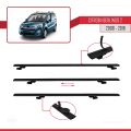 Citroen Berlingo 2 (B9) 2008-2018 Arası ile Uyumlu BASIC Model Ara Atkı Tavan Barı Siyah 2 Adet