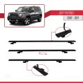 Jeep Patriot 2007-2017 Arası ile Uyumlu BASIC Model Ara Atkı Tavan Barı Siyah 2 Adet