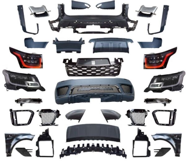 Land Rover RR Sport (2014-2017) Arası Uyumlu Facelıft 2018+ Body Kit /L494 Makyajlama