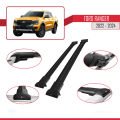 Ford Ranger (P703) 2022-2024 Arası ile Uyumlu FLY Model Ara Atkı Tavan Barı Siyah 2 Adet