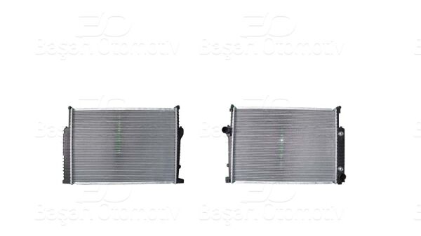 BMW 5 Serisi E34 1987 - 1993 ve 7 Serisi E32 1985 - 1994 M30 730i Su Radyatörü Brazing AT 610x438x40