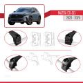 Mazda CX-50 2023-2025 Arası ile uyumlu Ara Atkı ACE-2 Ara Atkı Tavan Barı Siyah 2 Adet