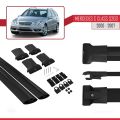 Mercedes C Class 2 (S203) 2000-2007 Arası ile Uyumlu FLY Model Ara Atkı Tavan Barı Siyah 2 Adet
