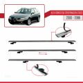 Alfa Romeo 156 (T932) SW 2000-2006 Arası ile Uyumlu BASIC Model Ara Atkı Tavan Barı Gri 2 Adet