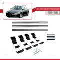 Alfa Romeo 156 (T932) SW 2000-2006 Arası ile Uyumlu BASIC Model Ara Atkı Tavan Barı Gri 2 Adet