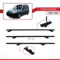 Citroen Berlingo (M59) 2003-2008 Arası ile Uyumlu BASIC Model Ara Atkı Tavan Barı Siyah 2 Adet