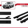 Volvo XC90 2003-2014 Arası ile Uyumlu BASIC Model Ara Atkı Tavan Barı Siyah 3 Adet