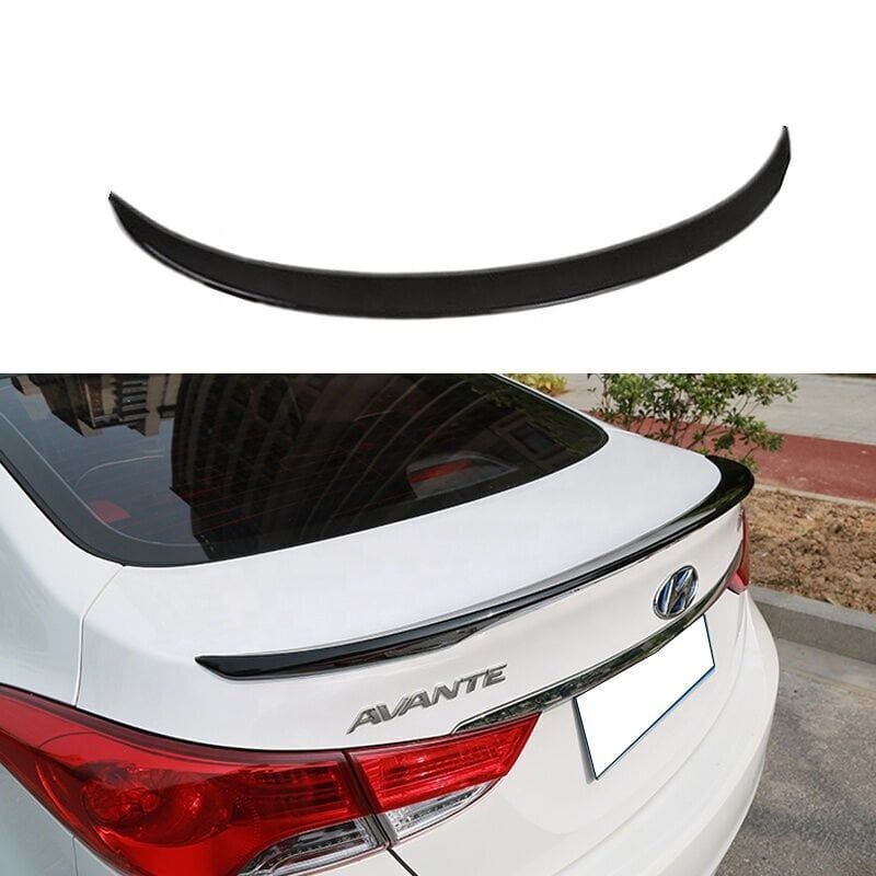 Hyundai Elantra 2012-2016 Uyumlu Yedek Parça Spoiler Plastik