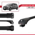 Citroen Grand C4 Space Tourer 2018-2022 Arası ile Uyumlu ACE-1 Ara Atkı Tavan Barı Siyah 2 Adet