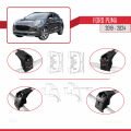 Ford Puma 2019-2024 Arası ile uyumlu Ara Atkı ACE-2 Ara Atkı Tavan Barı Gri 2 Adet