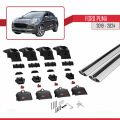 Ford Puma 2019-2024 Arası ile uyumlu Ara Atkı ACE-2 Ara Atkı Tavan Barı Gri 2 Adet
