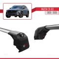 Mazda CX-50 2023-2025 Arası ile uyumlu Ara Atkı ACE-2 Ara Atkı Tavan Barı Gri 2 Adet