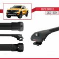 Ford Ranger (P703) 2022-2024 Arası ile Uyumlu ACE-1 Ara Atkı Tavan Barı Siyah 2 Adet