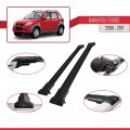 Daihatsu Terios 2 (J200) 2006-2017 Arası ile Uyumlu FLY Model Ara Atkı Tavan Barı Siyah 2 Adet