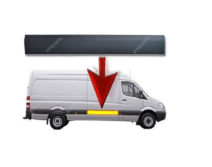 Volkswagen Crafter Sprinter Sağ Yan Kapı Kaplama 2006 Sonrası Uyumlu