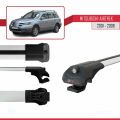 Mitsubishi Airtrek 2001-2008 Arası ile Uyumlu ACE-1 Ara Atkı Tavan Barı Gri 3 Adet