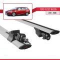 Ford Focus 3 (C346) SW 2011-2018 Arası ile Uyumlu HOOK Model Ara Atkı Tavan Barı Gri 2 Adet