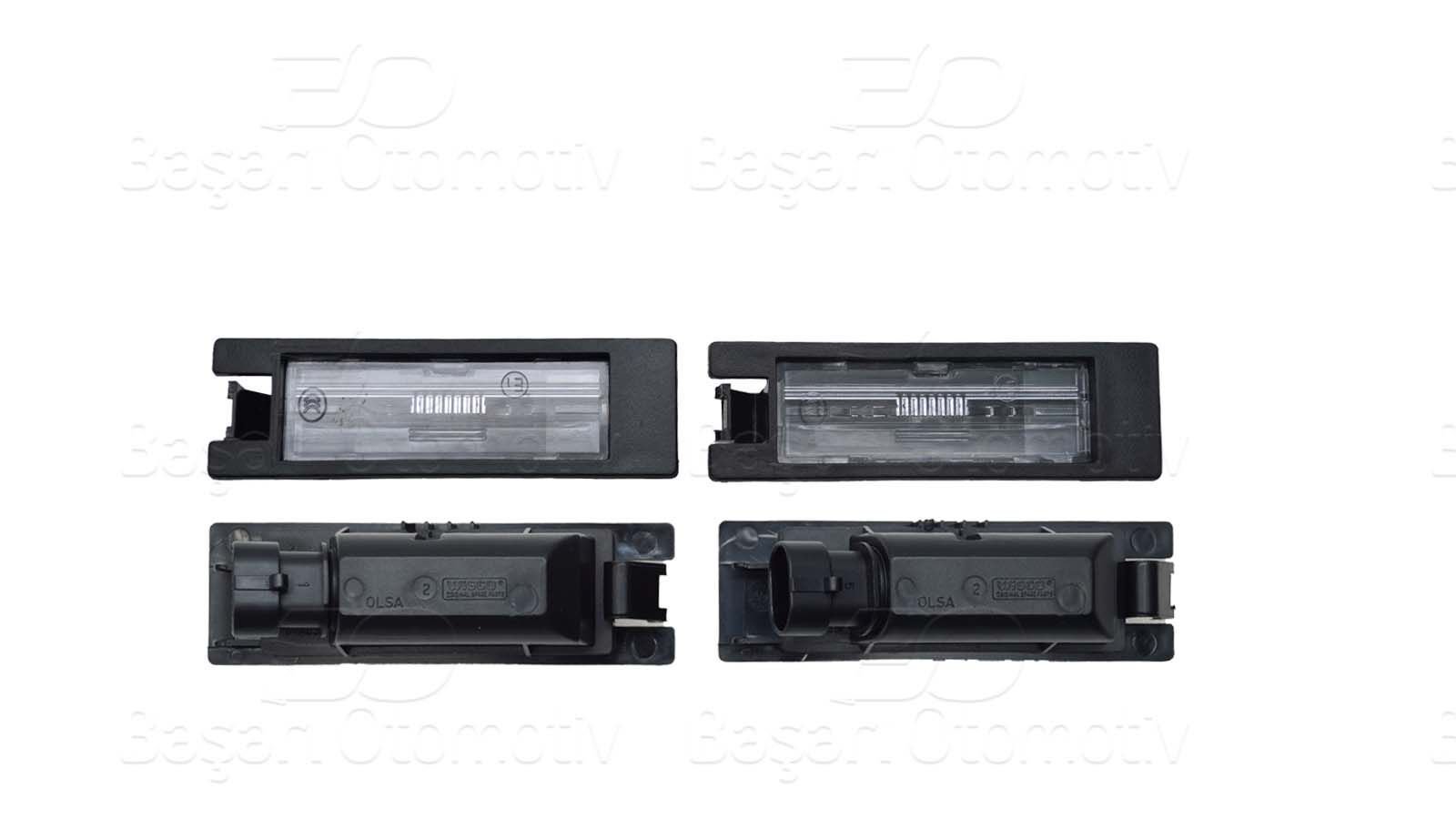 Opel Astra J 10 - Astra K 16 - Insignia A 19-17 - Corsa E 15 - Plaka Lambası Arka