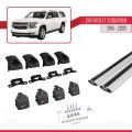 Chevrolet Suburban 2015-2020 Arası ile Uyumlu ACE-2 Ara Atkı Tavan Barı Gri 2 Adet
