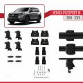 Honda Passport 3 (YF7/8) 2019 ve Sonrası ile Uyumlu ACE-4 Ara Atkı Tavan Barı Siyah 2 Adet