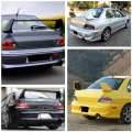 Mitsubishi Lancer EVO 7 8 9 2003-2007 Yüksek Spoiler Boyasız
