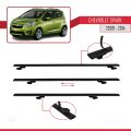 Chevrolet Spark (M300) 2009-2014 Arası ile Uyumlu BASIC Model Ara Atkı Tavan Barı Siyah 2 Adet