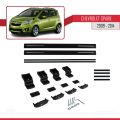 Chevrolet Spark (M300) 2009-2014 Arası ile Uyumlu BASIC Model Ara Atkı Tavan Barı Siyah 2 Adet