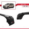 Dacia Lodgy (J92) 2012-2022 Arası ile Uyumlu ACE-2 Ara Atkı Tavan Barı Siyah 2 Adet