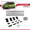 Chevrolet Spark (M300) 2009-2014 Arası ile Uyumlu BASIC Model Ara Atkı Tavan Barı Gri 2 Adet