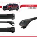 Kia Sportage 2023-2025 Arası ile Uyumlu ACE-1 Ara Atkı Tavan Barı Siyah 3 Adet