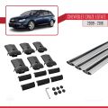 Chevrolet Cruze (J300) 2009-2016 Arası ile Uyumlu FLY Model Ara Atkı Tavan Barı Gri 3 Adet