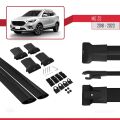 Mazda Tribute 2000-2007 Arası ile Uyumlu FLY Model Ara Atkı Tavan Barı Siyah 2 Adet