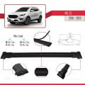 Mazda Tribute 2000-2007 Arası ile Uyumlu FLY Model Ara Atkı Tavan Barı Siyah 2 Adet
