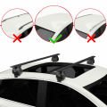 Honda Jazz 2 (GE) 2009-2014 Arası ile Uyumlu ACE-4 Ara Atkı Tavan Barı Siyah 2 Adet