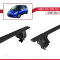 Honda Jazz 2 (GE) 2009-2014 Arası ile Uyumlu ACE-4 Ara Atkı Tavan Barı Siyah 2 Adet