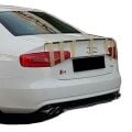 Audi A4 B8,5 2012 - 2016  Uyumlu Yedek Parça S4 Difüzör Plastik Boyasız