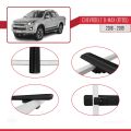 Chevrolet D-Max (RT85) 2016-2019 Arası ile Uyumlu BASIC Model Ara Atkı Tavan Barı Siyah 2 Adet