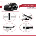 Ssangyong Korando 3 (C200) 2010-2019 Arası ile Uyumlu BASIC Model Ara Atkı Tavan Barı Gri 2 Adet