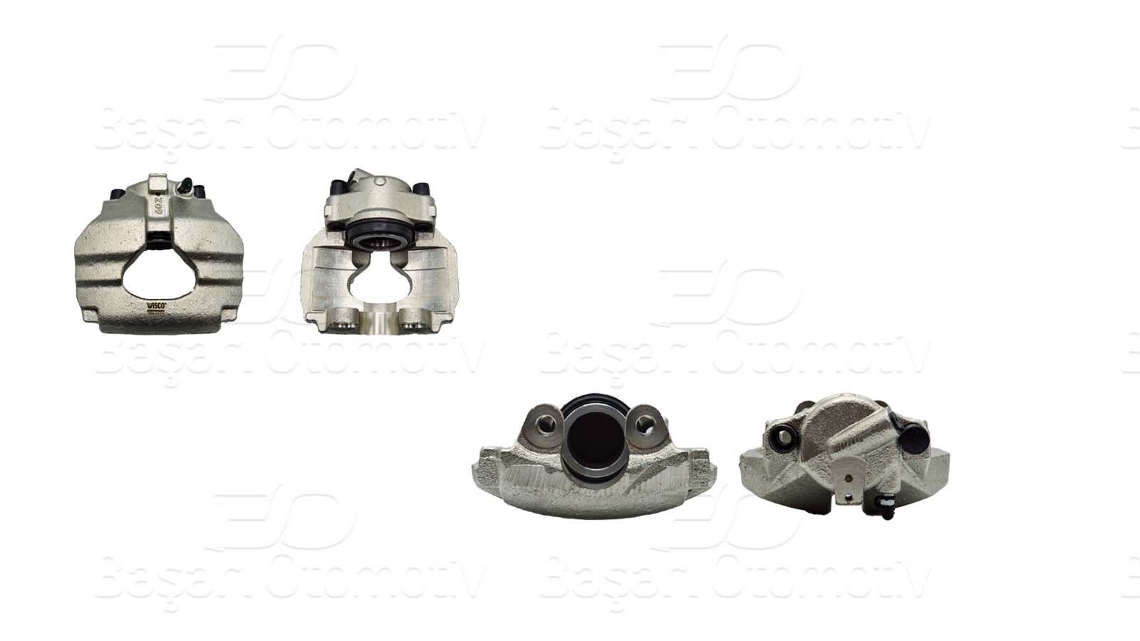 Volkswagen Touareg Fren Kaliperi Ön Sol Motorsuz 2.5 R5 TDI 3.0 V6 TDI 03-10 Multivan 5 11-15