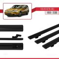 Volvo XC70 1998-2000 Arası ile Uyumlu BASIC Model Ara Atkı Tavan Barı Siyah 3 Adet