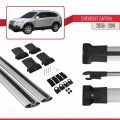 Chevrolet Captiva 2006-2010 Arası ile Uyumlu FLY Model Ara Atkı Tavan Barı Gri 2 Adet