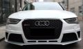 Audi A4 2012-2015 İçin Uyumlu Panjur RS4 Gri