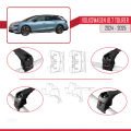 Volkswagen ID.7 Tourer 2024-2025 Arası ile Uyumlu ACE-2 Ara Atkı Tavan Barı Siyah 2 Adet