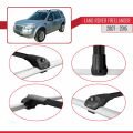 Land Rover Freelander 2 (L359) 2007-2015 Arası ile Uyumlu ACE-1 Ara Atkı Tavan Barı Siyah 2 Adet